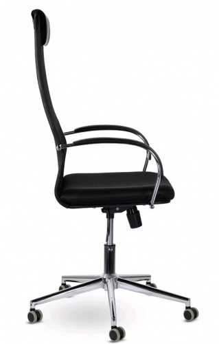 Купить  кресло ch-600 соло хром solo ch ср s-0401/tw-01/e11-k (черный) в интернет-магазине Айсберг! фото 3